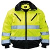 Korntex KX809S Robust 4-in-1 Hi-Vis Pilot Jacket Oslo - Signal Yellow/Black - 5XL