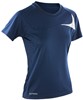 Spiro RT182F Women´s Dash Training Shirt - Navy/White - M (38)