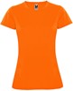 Fluor Oranje dames sportshirt korte mouwen MonteCarlo merk Roly maat XXL