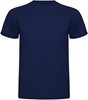 Donker Blauw unisex sportshirt korte mouwen MonteCarlo merk Roly maat L