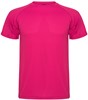 Fuchsia unisex sportshirt korte mouwen MonteCarlo merk Roly maat XL