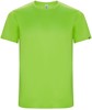 Limoengroen unisex ECO sportshirt korte mouwen 'Imola' merk Roly maat S