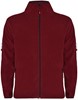 Donker Rood Fleece vest Roly Luciane maat XXL