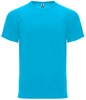 Turquoise sportshirt unisex 'Monaco' merk Roly maat XXL