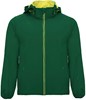 Soft shell jas Groen / Geel Siberia merk Roly maat 2XL